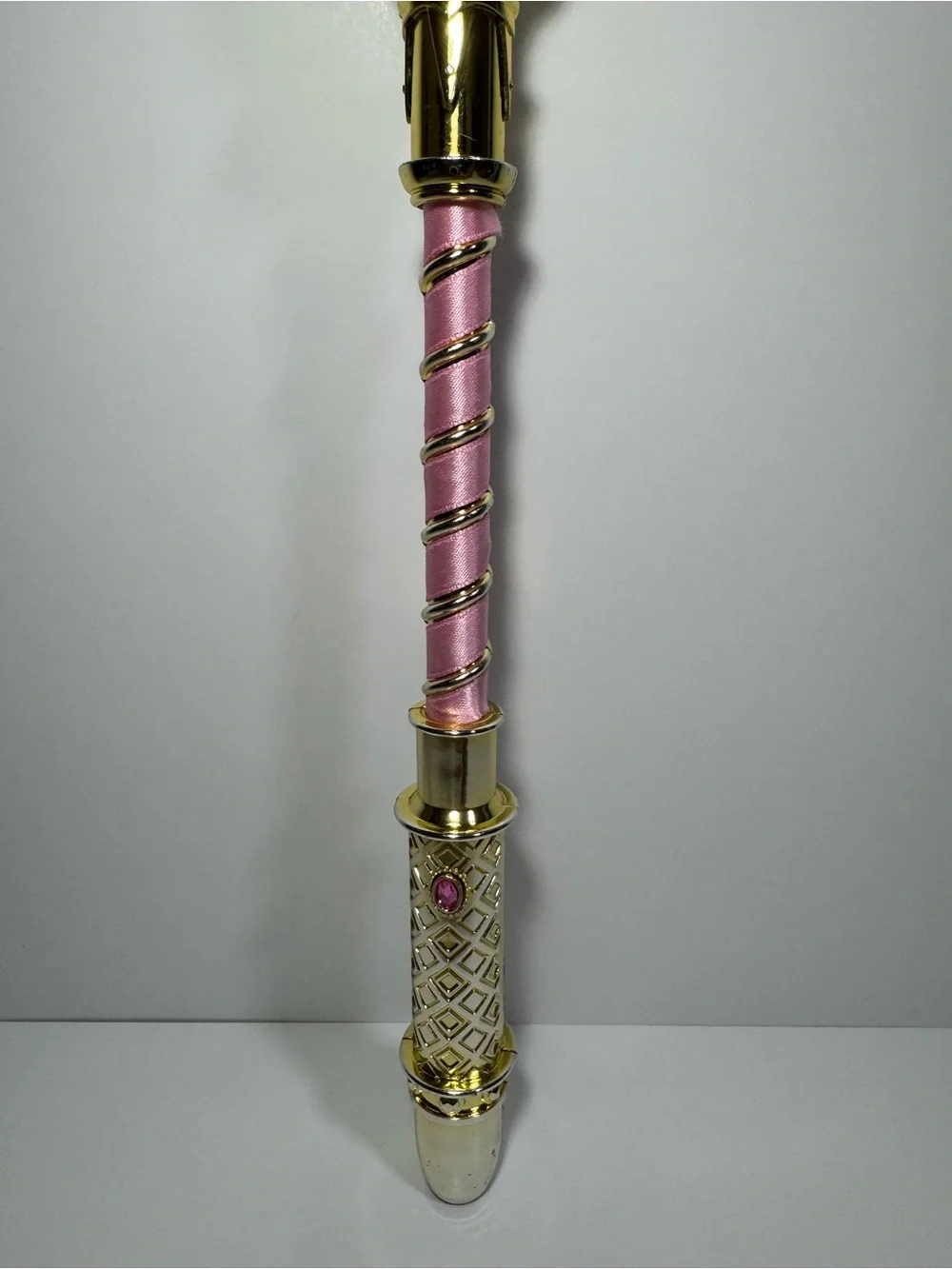 Gold and Pink Disney Aurora Sleeping Beauty Light Up Wand 14.5”